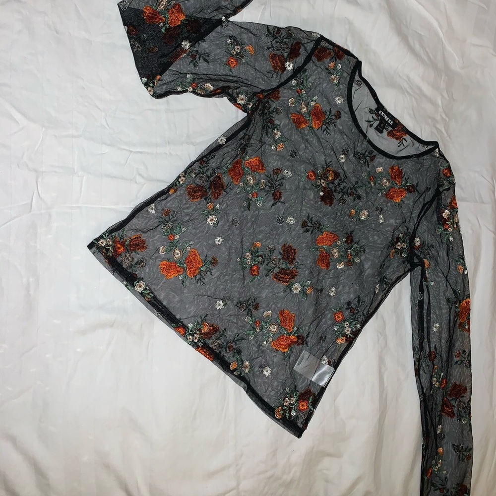 Express see through shirt